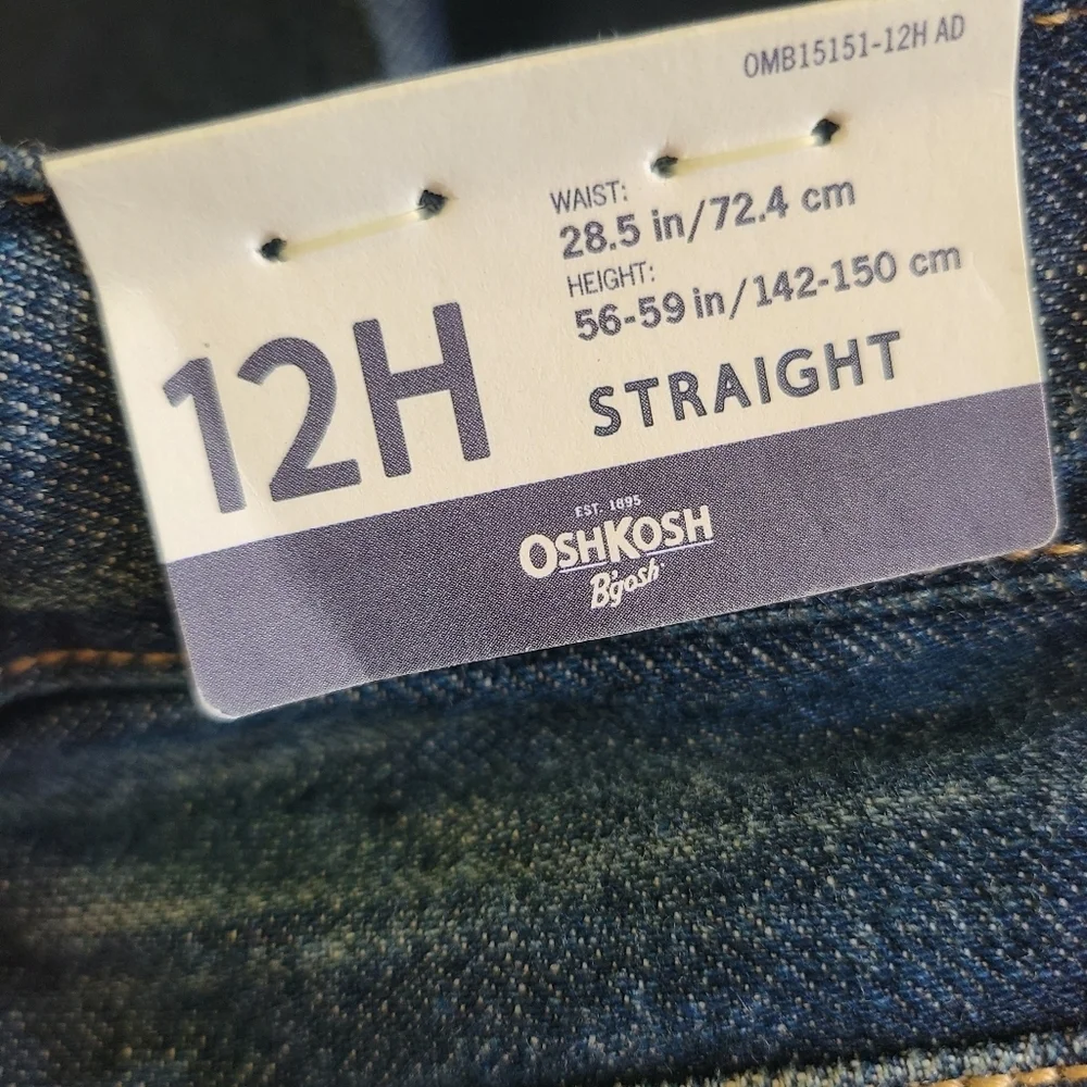 OshKosh B'gosh Dark Wash Denim Jeans Size 12H